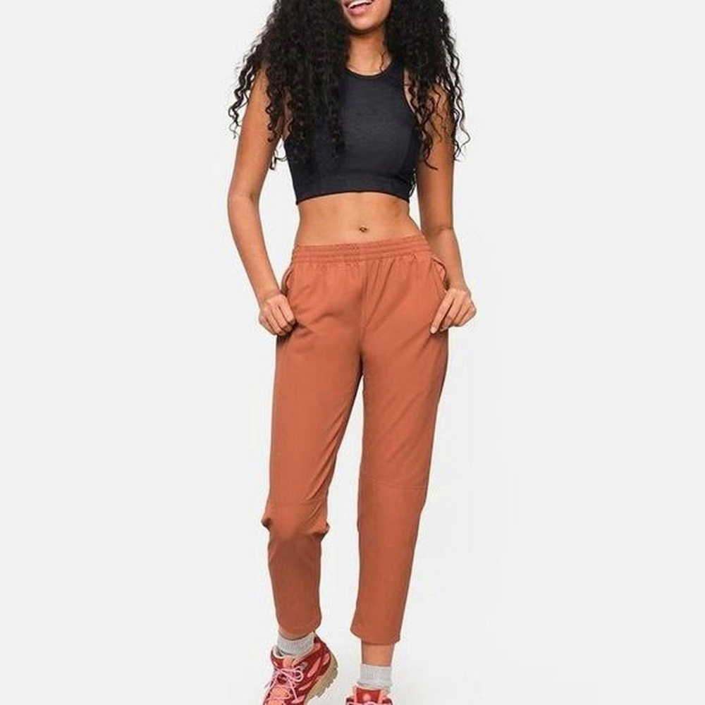 Outdoor Voices RecTrek pants rust orange hiking outdoors midrise women's size XS